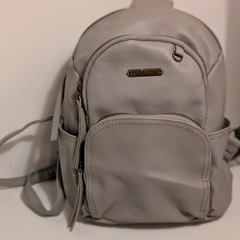 Wallflower Grey Small Backpack